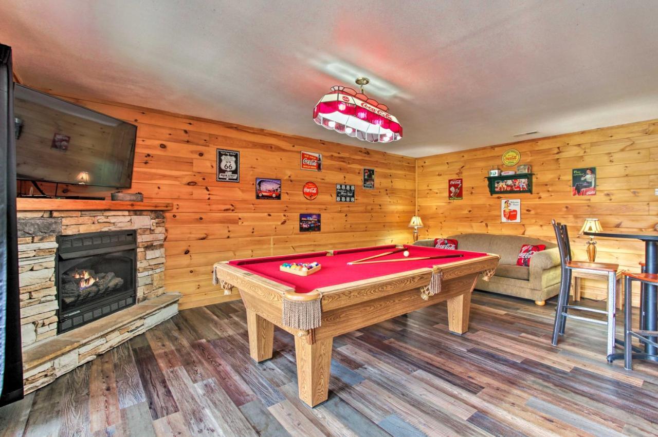 Gatlinburg Mountain Cabin With Grill And Pool Table! Exterior photo